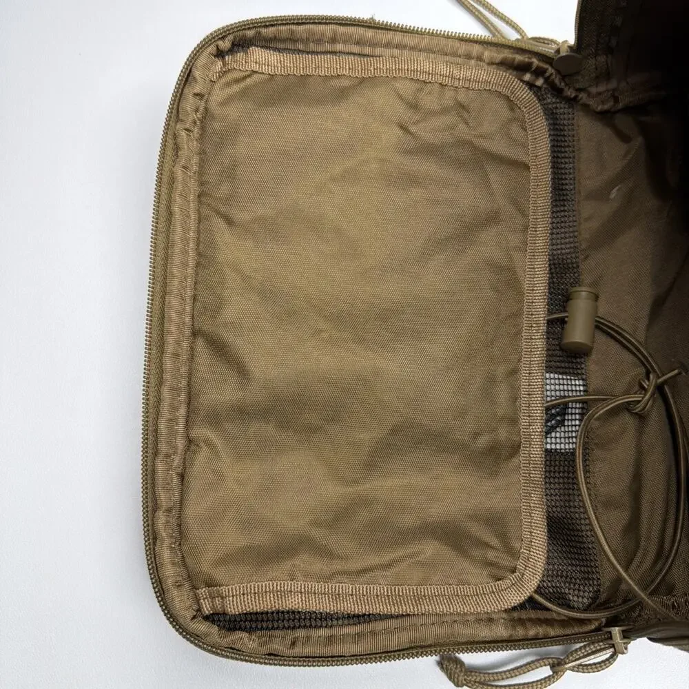 Sandpiper of California Toiletry T (Brown, 9x11x3-Inch),Tactical Bags & Packs